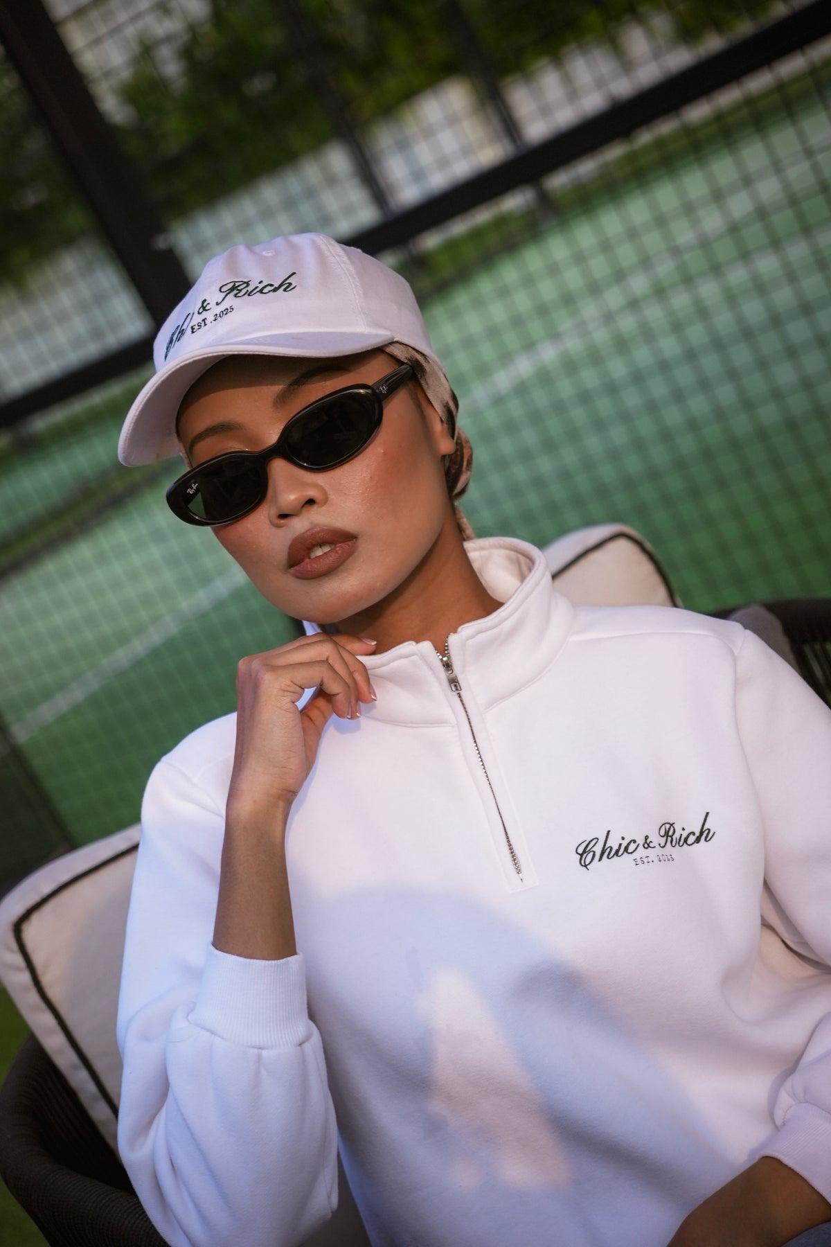 Chic & Rich Zip-Up Sweatshirt