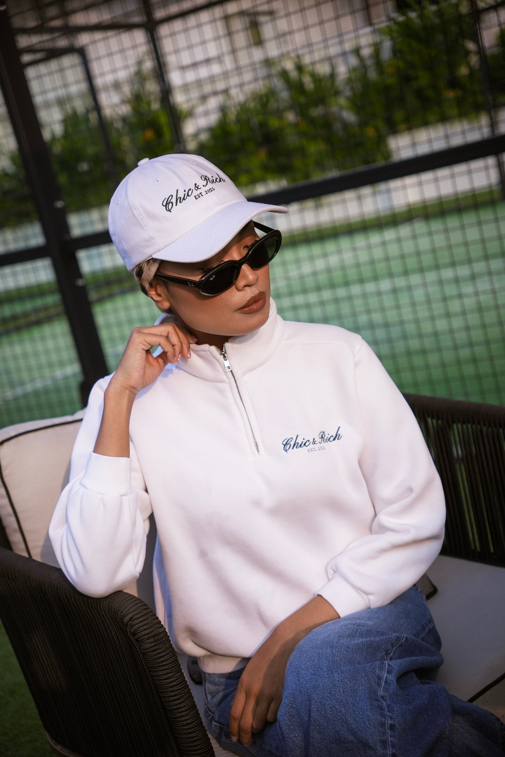 Chic & Rich Cap – Ivory