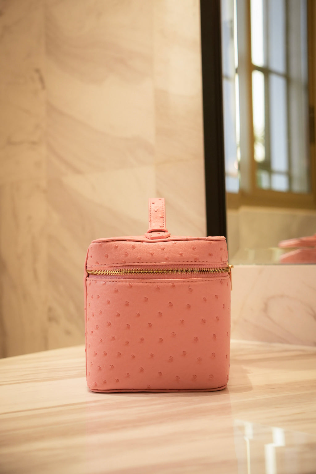 Rich Ritual Vanity Bag – Ostrich Pink