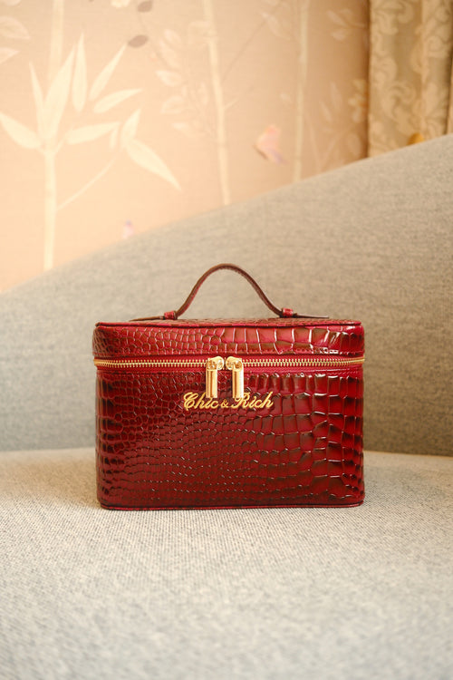 Rich Ritual Vanity Bag – Rouge
