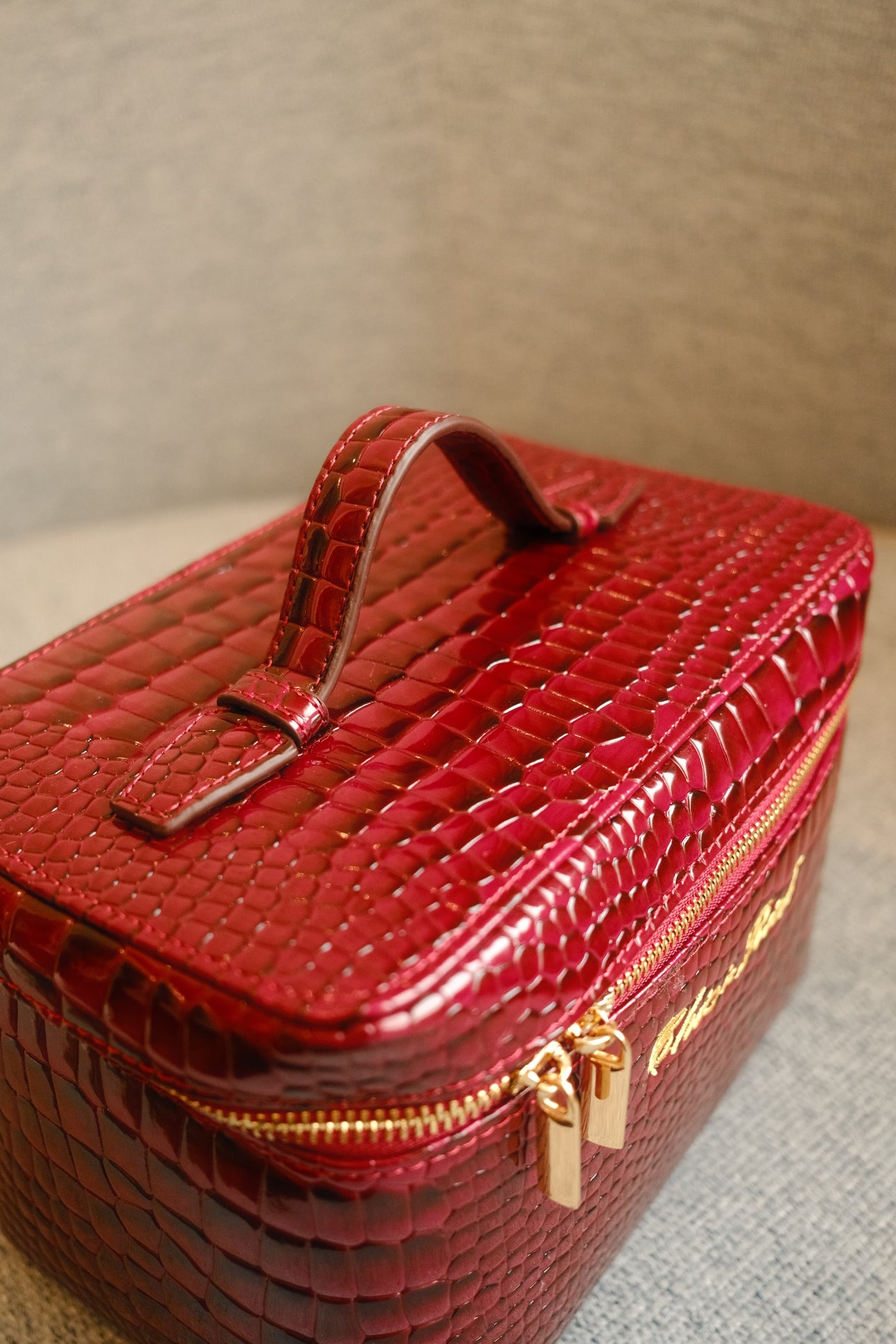 Rich Ritual Vanity Bag – Rouge