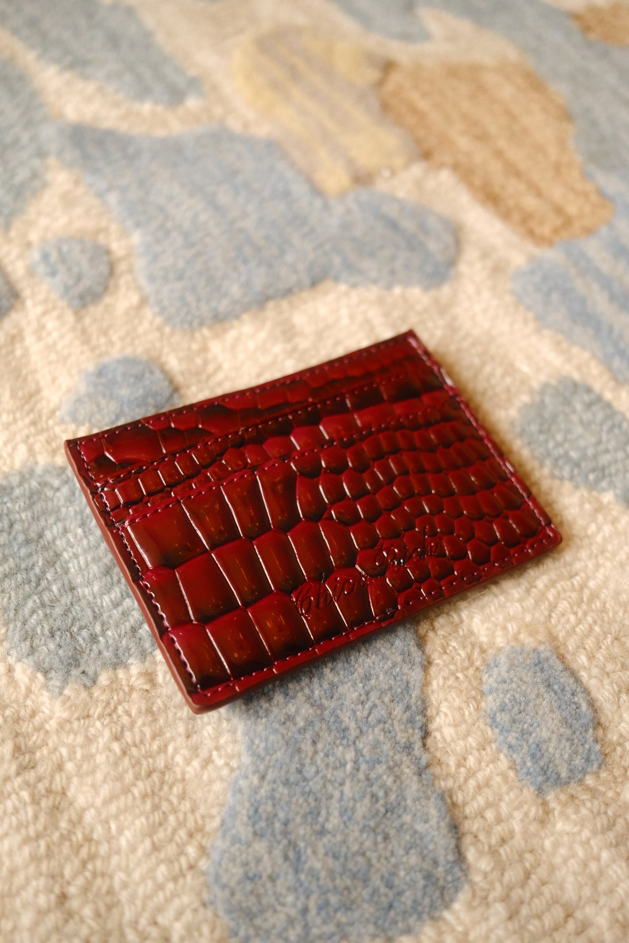 Socialità Card Holder – Rouge