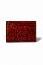 Socialità Card Holder – Rouge
