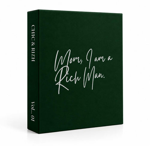Jewellery Book - Dark Green