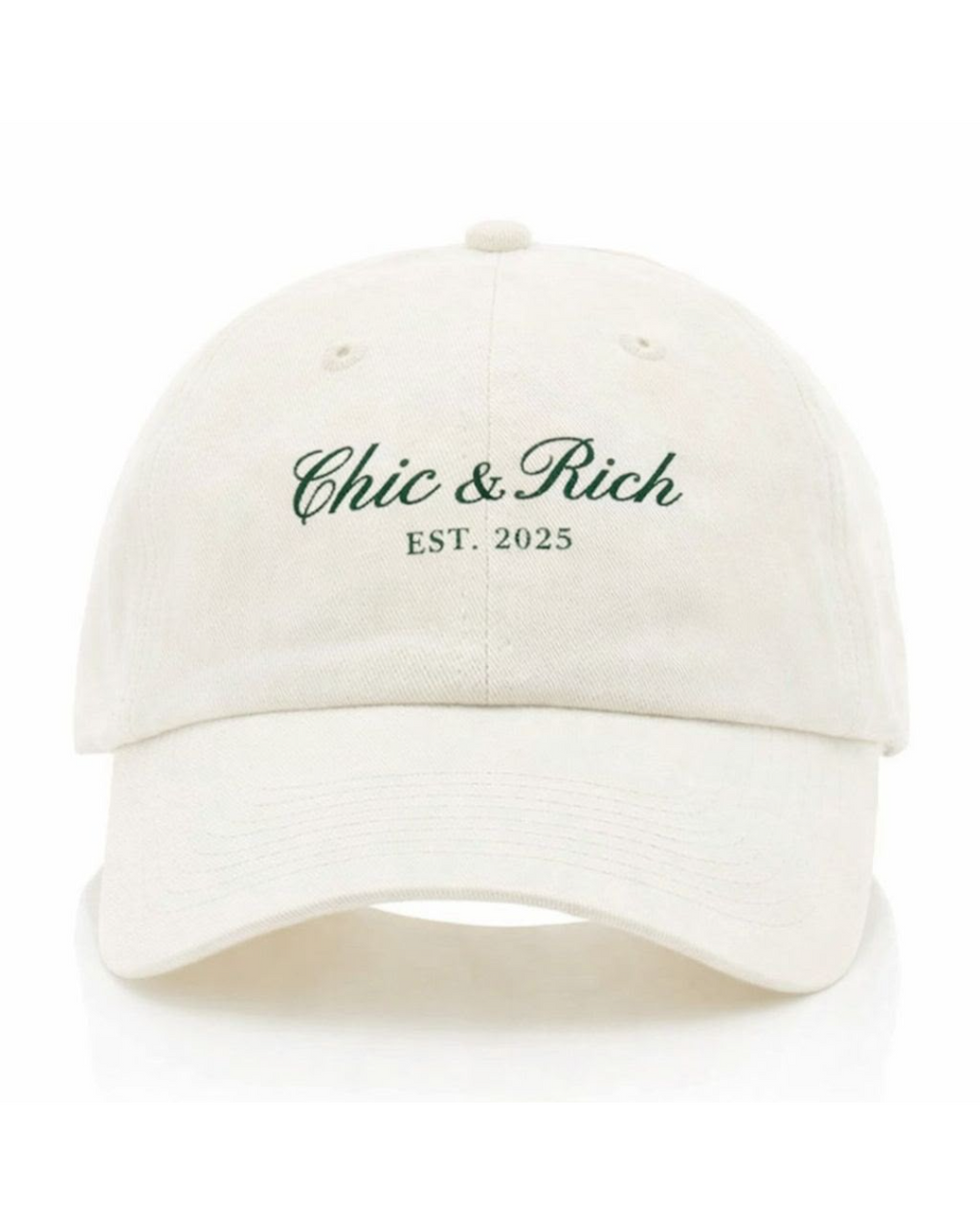 Chic & Rich Cap – Ivory