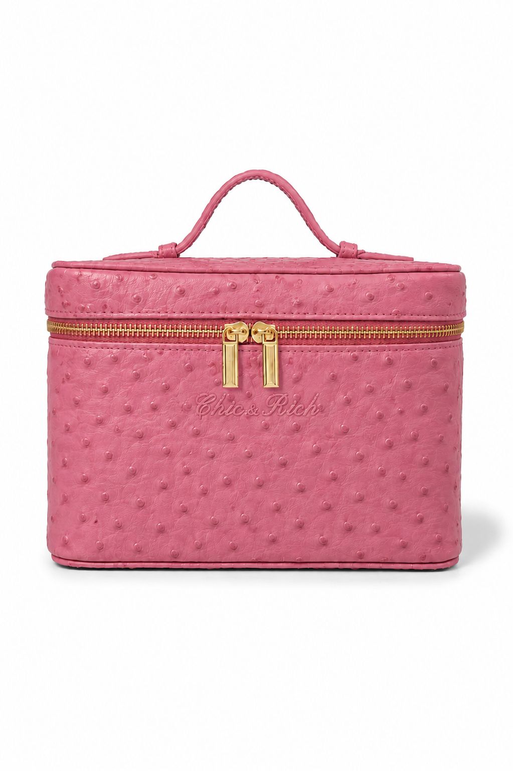 Rich Ritual Vanity Bag – Ostrich Pink